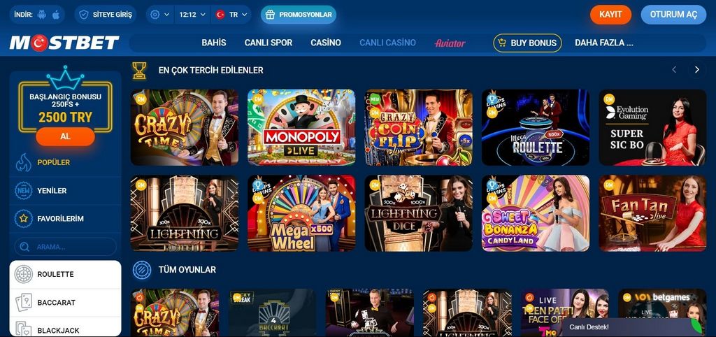 How to bank on sports in Mostbet?